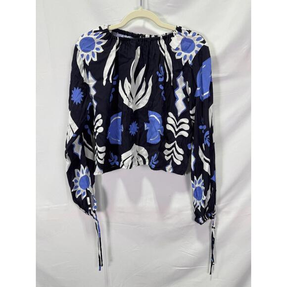 Fifteen Twenty Multicolored Serafina Top Size M with Small Hole - Picture 4 of 7